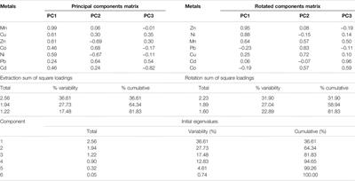 Investigation of Heavy Metal Accumulation in Vegetables and Health Risk to Humans From Their Consumption